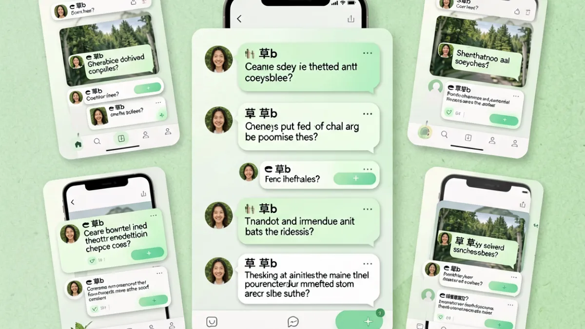 网友围绕草b用法与争议展开热烈讨论，评论区截图式卡片排布场景